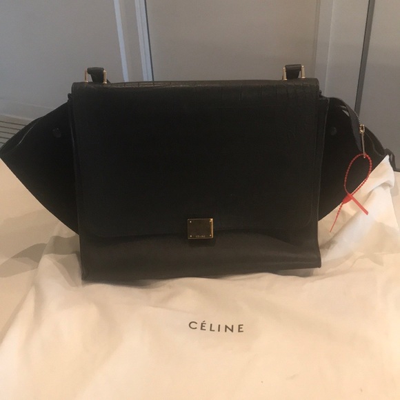 Celine Trapeze Cabas Phantom Large grain Calf Skin - Picture 7 of 7